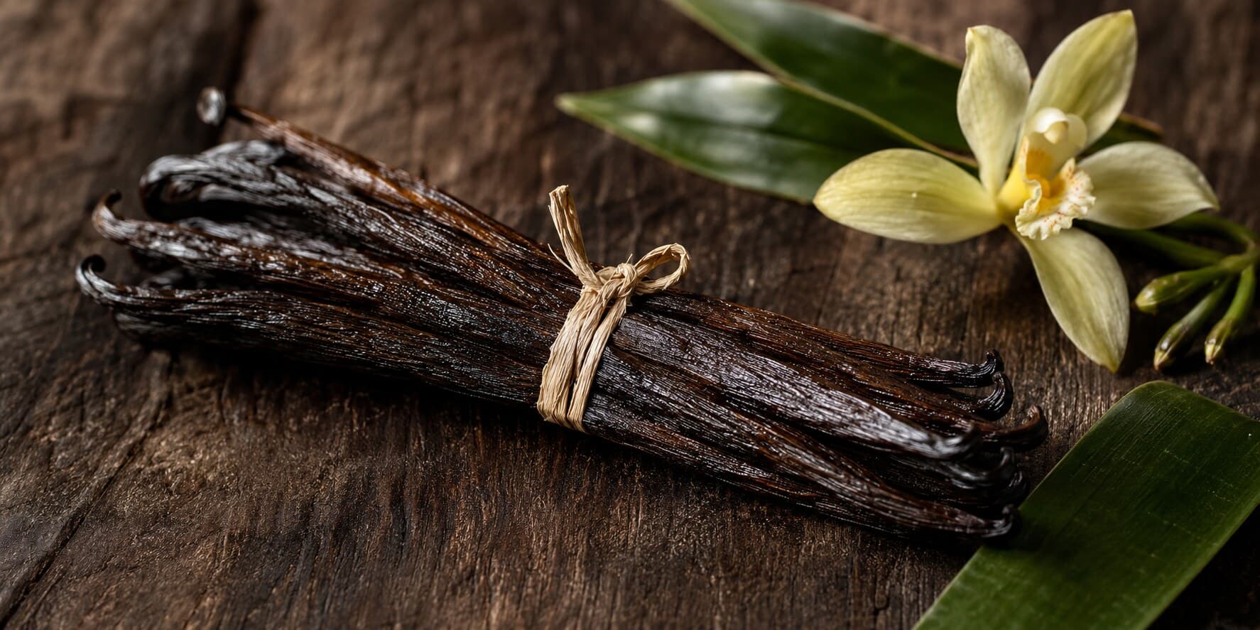 Cured vanilla