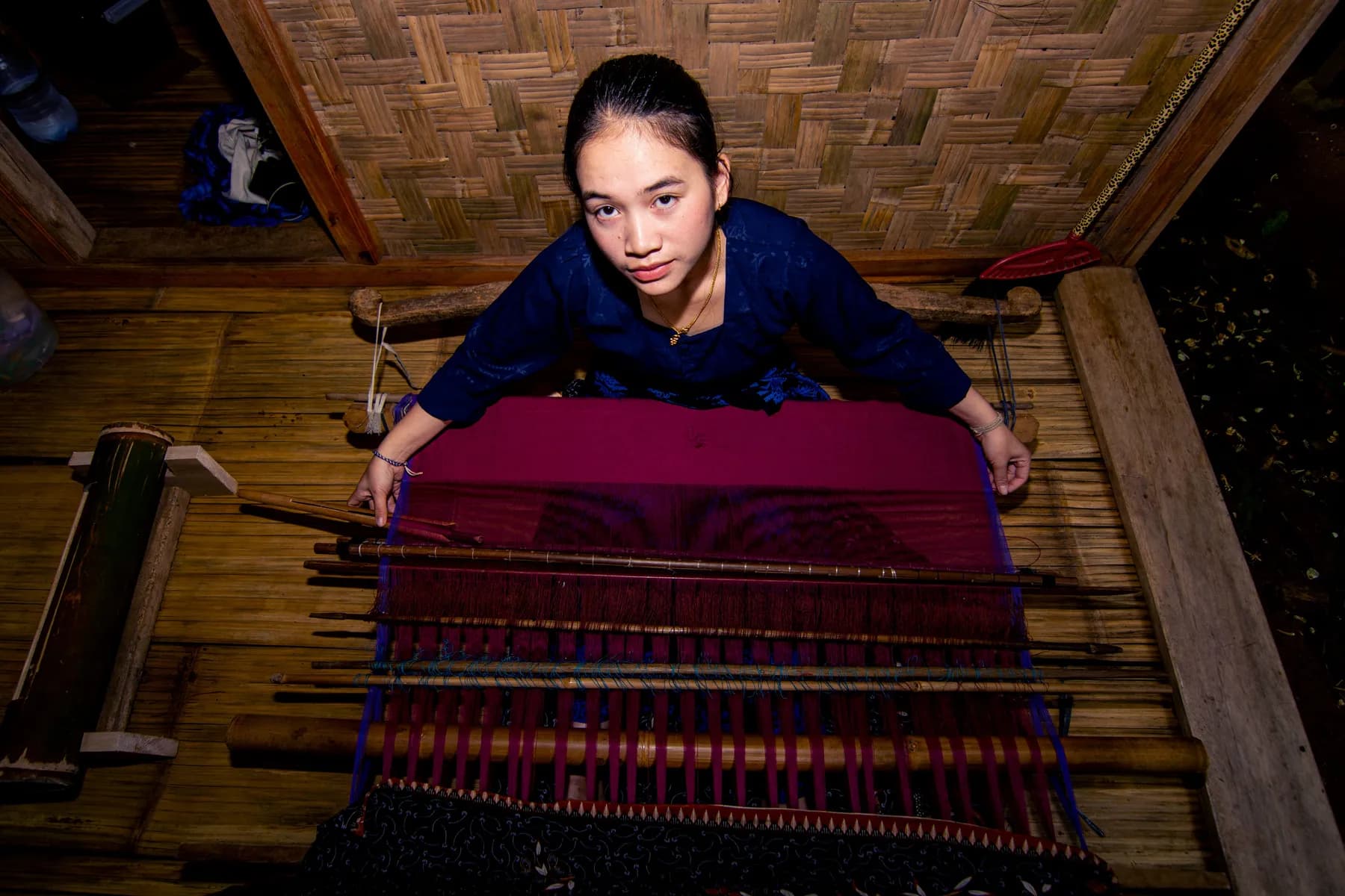 Textile weaving